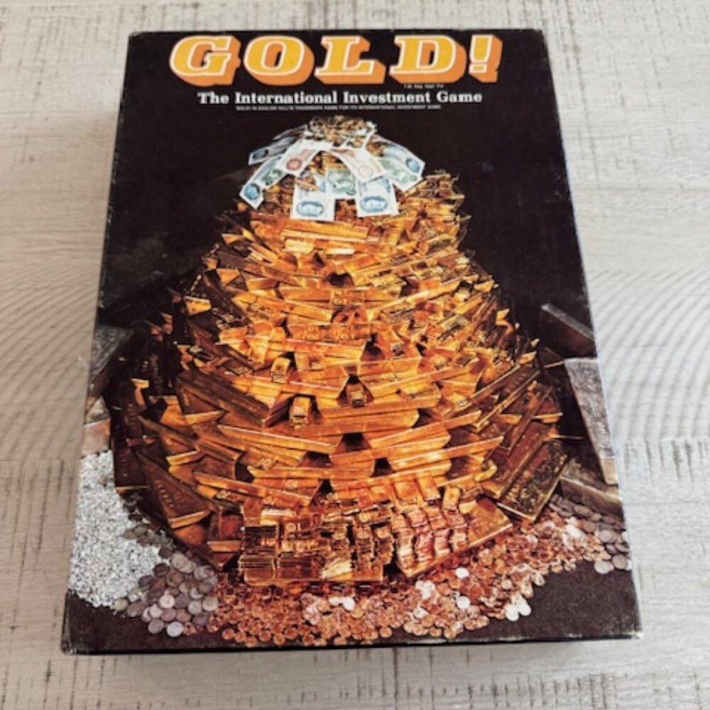 Rare, vintage 1981 Avalon Hill Gold! The International Investment Game